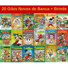 20 Gibi Hq Disney Turma Da Mônica Novo Lacrado Sem Repetição