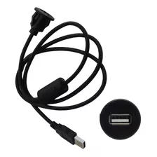 Cabo Usb 2.0 Extensão Macho Femea Para Central Multimídia 1m