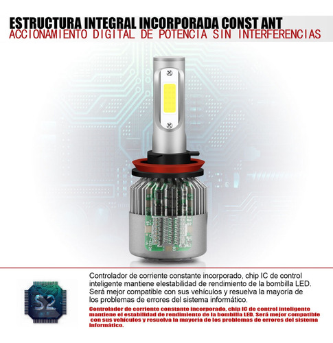 Para 2015-19 Honda Crv Cr-v Focos Led 9005 H11 Luz Alta/baja Foto 8