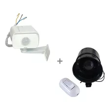 Alarme Com Sensor De Movimento + Campainha - 110/220 V