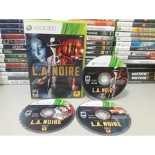 La Noire Xbox 360 Jogo Original L.a. Noire 3 Mídias Físicas