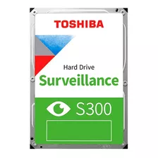 Disco Rígido Interno Toshiba 2tb 3.5 Sata Vigilância Por Vídeo 64 Câmeras Hdwt720uzsva