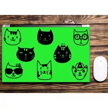 Vinilo Sticker Decorativo Para Notebook Cat Lover 