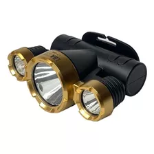 Lanterna Cabeça Led Camping Extra Leve Recarregável Bivolt Cor Da Lanterna Preto Cor Da Luz Branco