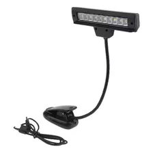 Clip Recargable Usb En Lámpara De 10 Led For Atril Que