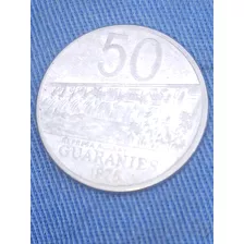 Moneda De 50 Guaraníes Del Año 1975