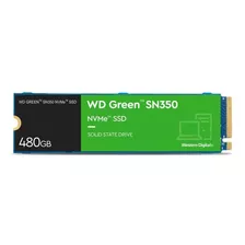 Disco Sólido Interno Western Digital Wd Green Sn350 Wds480