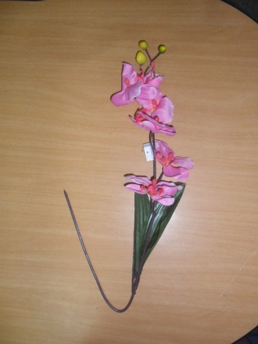 Ramo Orquidea Flor Artificial Decoración.