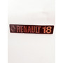 Emblema Letrero Renault 18 Placa