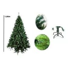 Árvore De Natal Pinheiro Imperial 1,80m 664 Galhos A0418g Cor Verde