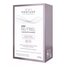 01 Unid. Sabonete Em Barra Profuse Nutrel Rosto E Corpo 100g