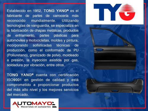 Un Marco Radiador Tong Yang Sonata Para Hyundai 2011-2013 Foto 3