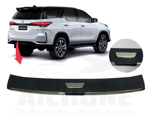 Accesorio Protector De Bomper Toyota Fortuner 2017 - 2024 Foto 2