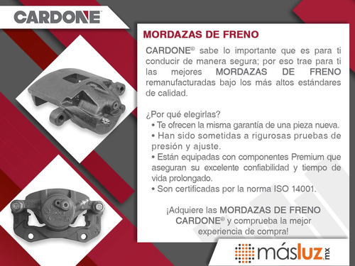 Kit Calipers O Mordazas Del Mazda 6 06/13 Cardone Foto 4