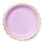 Segunda imagen para búsqueda de platos descartables color pastel