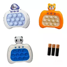 Pop-it Mini Gamer Console Anti Stress Eletrônico Urso+pilhas