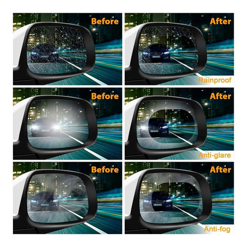 Pelcula Protectora Espejo Mercedes Benz Clase B 2019 4pzs Foto 6