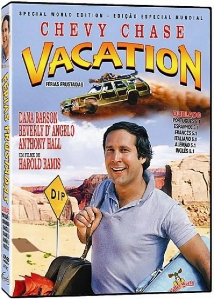 Férias Frustradas / Chevy Chase / Beverly D'angelo / Dvd4747