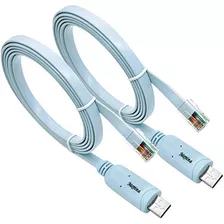 Cable Consola Usb Rj45 Router/switch, Pack De 2