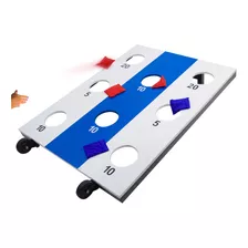 Jogo Cornhole Saco No Buraco 92 X 123cm Pista E Campo