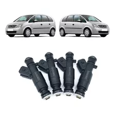 Kit 4x Bicos Injetores Meriva 8v 1.8 Mpfi 2006 2007 2008