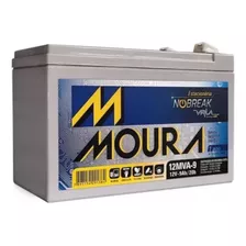 Moura 12v 9ah Moura Equip Eletricos Nobreak Moura 12mva9