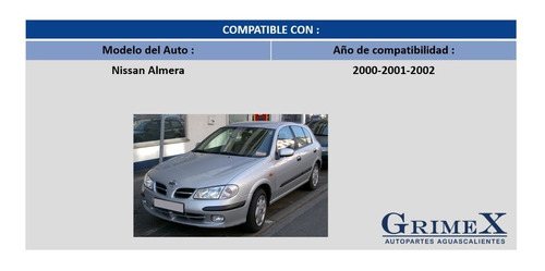 Faro Nissan Almera Gris 2003-2004-2005 Foto 3