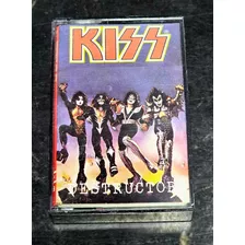 Kiss Cassette Destructor Nacional De Época Impecable Envíos 