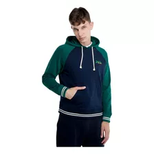 Sudadera Marino Y Verdecon Capucha Next & Co 3033 Hombre