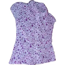 Camisa Lunares Violeta 