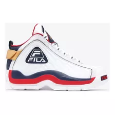 Fila Grant Hill 2 Gb Blanco Azul Ojo Y Dorado De Basquetbol