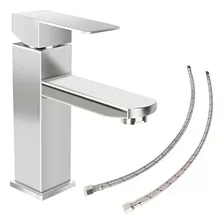 Bathroom Sink Faucets Single Handle, Brushed Nickel Bat...