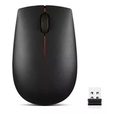 Mouse Compacto Inalámbrico Lenovo 300, Negro, 1000 Dpi, Ultr