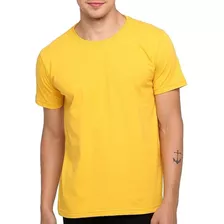 Camisetas Masculinas Básica Lisa Algodão 30.1 Premium