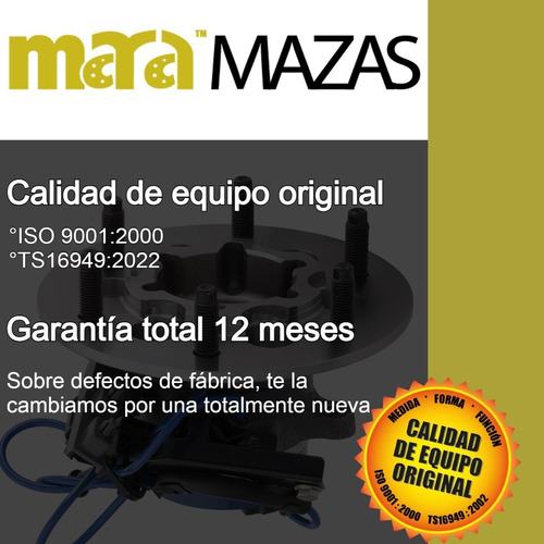 Maza Rueda Delantera Trailblazer 2002 2003 2004 2005 2006 Foto 5