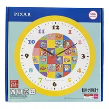 Relógio De Parede Infantil Disney Pixar 24,8 Cm