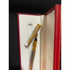 Pluma Fuente Cartier Must En Caja Original