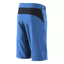 Bermuda Troy Lee Flowline Short Shell Slate Blue