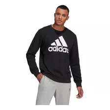 Moletom adidas Logo Masculino - Preto E Branco