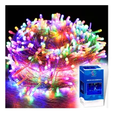 Serie Navideña 200 Focos Led Multicolor/frio/cálido - 10m Color De Las Luces Multicolor