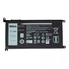 Bateria Dell Inspiron 7560 7460 7368 7472 5570 42wh Wdx0r Cor Da Bateria Regiões Norte E Nordeste Não É