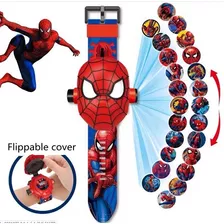 Brinquedo Relógio Com Projetor Homem Aranha Dia Das Crianças