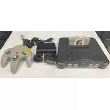 Nintendo 64 Japonês Com Mário Kart