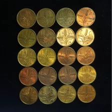 Lote 1 Centavo 1950 A 1969 Serie Todas Las Fechas Espiga