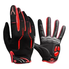 Guantes Para Bicicleta Motos Coolchange Rojos