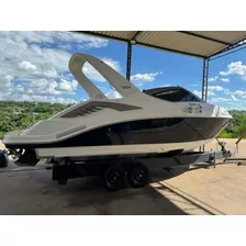 Lancha Focker 265 + Motor Mercruiser 300 Hp Rabeta Bravo Tre