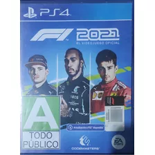 F1 2021 Para Ps4