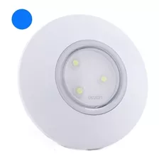 Luz Led Para Piscina 12m² Super Led 95mm Azul Mono 2 Vias