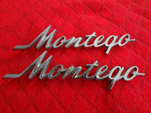 Par De Emblemas Ford Mercury Montego Originales Foto 5