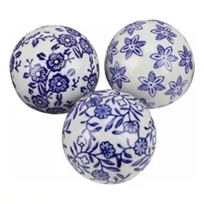 Bola De Porcelana De 3 Uds, Bolas De Cerámica De Estilo